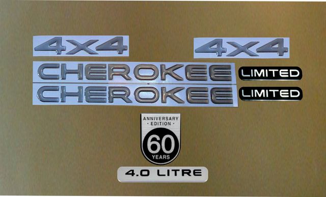 Anagramas Jeep Cherokee Limited 4.0
