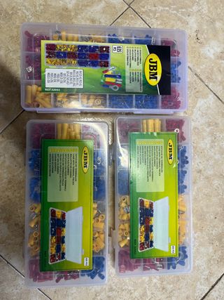 Estuche Terminales Eléctricos JBM 635 Pzs