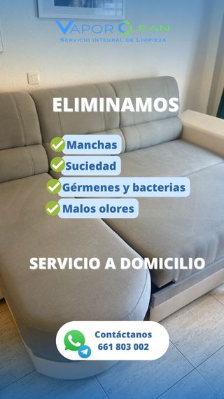 Limpieza profesional de Sofás a Domicilio !!
