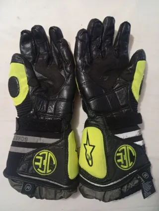 Guantes Moto Alpinestars Negros y Amarillos
