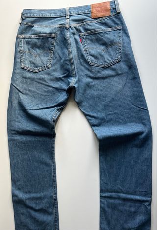Pantalón Levi's Hombre W34 L32 Azul Rayas