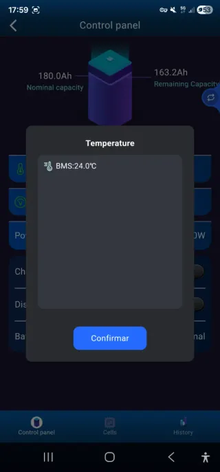 Batería Litio Ultimatron 180Ah Camper Autocaravana