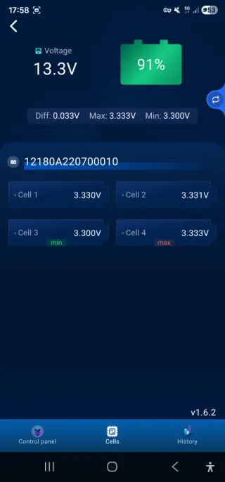 Batería Litio Ultimatron 180Ah Camper Autocaravana