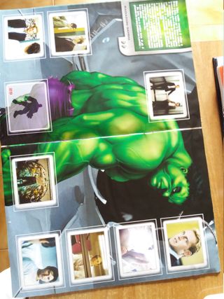 album con poster e figurine film hulk 2003 €19