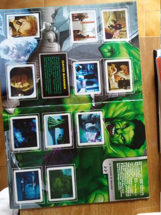 album con poster e figurine film hulk 2003 €19