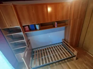 Dormitorio puente 3.30m x 2.30m Cama 105x180