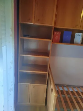 Dormitorio puente 3.30m x 2.30m Cama 105x180