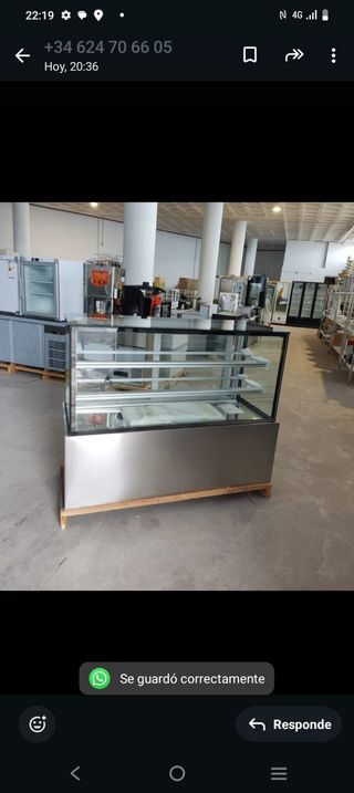 VITRINAS PASTELERAS REFRIGERADAS