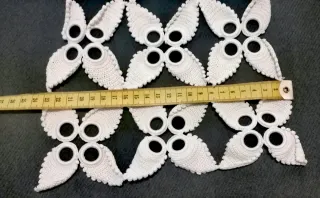 2 Caminos de mesa crochet