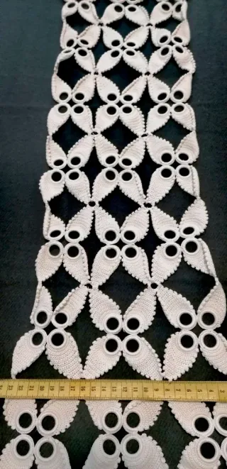 2 Caminos de mesa crochet