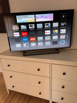 Cómoda doble Ikea blanca poco uso