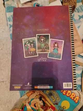 Álbum de pegatinas Santoro's Gorjuss