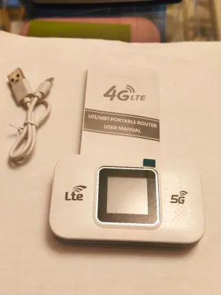 Mini router Wi-Fi 4G y 5G bateria 3000 Mhz 12 hora