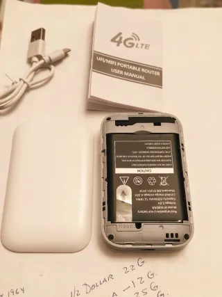 Mini router Wi-Fi 4G y 5G bateria 3000 Mhz 12 hora