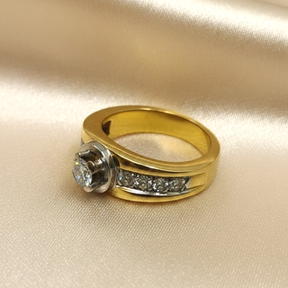 Anillo Tynel Oro 18k y Brillantes
