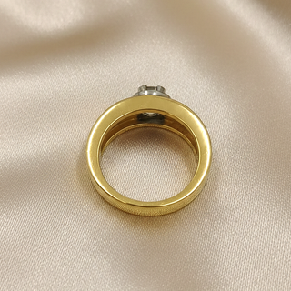 Anillo Tynel Oro 18k y Brillantes