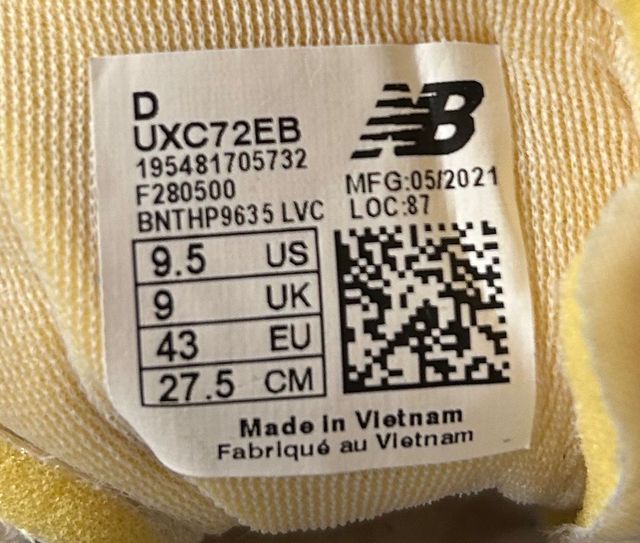 Zapatillas New Balance Azul y Rojo - miniatura 5