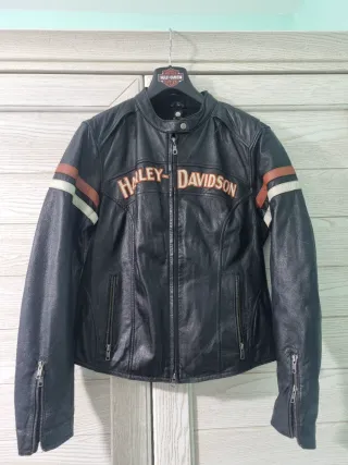 Giubbotto Harley Davidson Donna Nero L