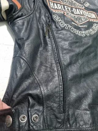 Giubbotto Harley Davidson Donna Nero L