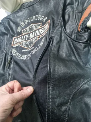 Giubbotto Harley Davidson Donna Nero L