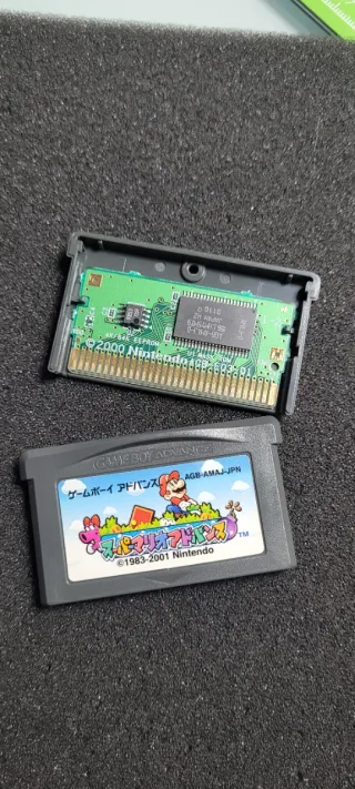 Super Mario Advance Game Boy cartuccia