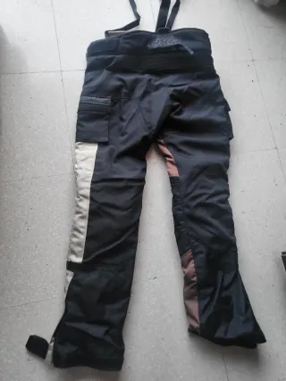 Chaqueta Moto DXR Aventura Beige/Negro/Marrón