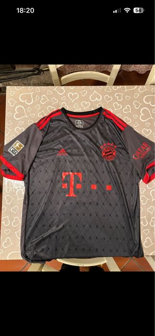 Maglia Calcio Bayern Monaco Mane #17 Taglia XXL