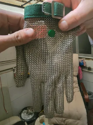 Guante Malla Acero Inoxidable