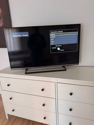 Smart TV Panasonic Negro/Plata