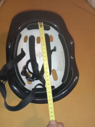 Casco niña Talla S rosa con corazones 18x15'5 cm