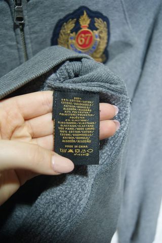 Felpa Ralph Lauren Jeans zip M