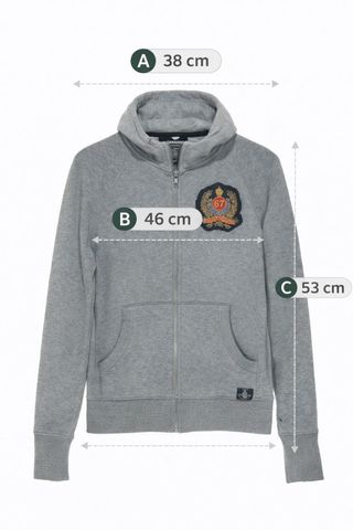 Felpa Ralph Lauren Jeans zip M