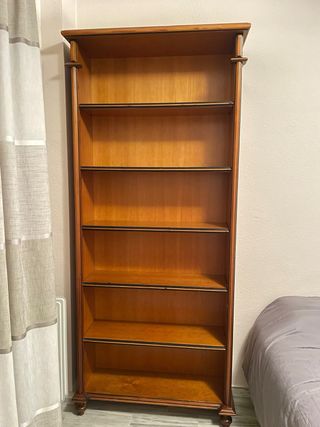 Estantería madera maciza 6 baldas