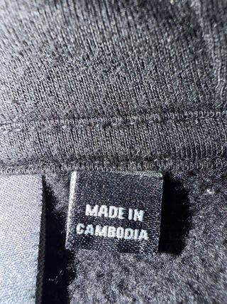 Sudadera McKenzie Negra Talla M