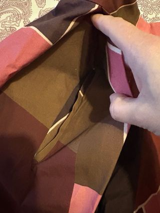 Falda midi estampada