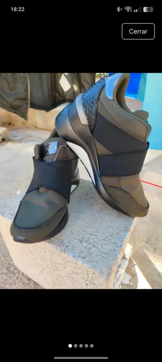 Zapatos Mariamare Mujer Negro/Verde Oliva