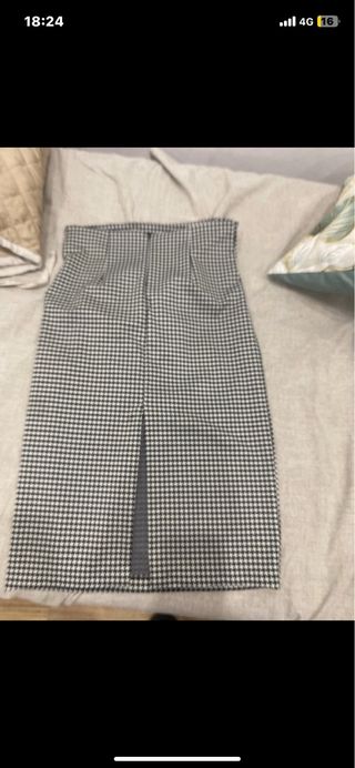 Gonna a fantasia pied de poule Rinascimento