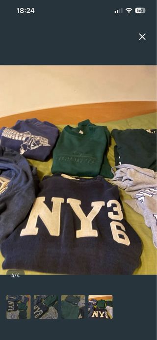 Lote 6 sudaderas