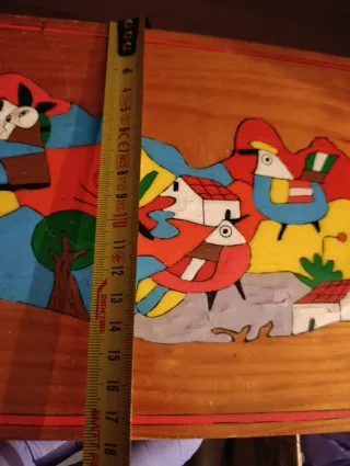 ❤️Cuadro Vintage Taller La Cruz El Salvador‼️