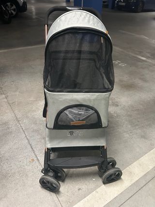 Carro para perros LovPet gris