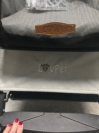Carro para perros LovPet gris