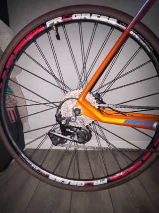 Bicicleta Mérida Ride 5000 Naranja carbono