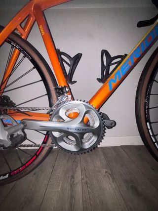 Bicicleta Mérida Ride 5000 Naranja carbono