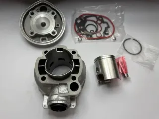 Cilindro 74cc plata AM5 AM6 2 segmentos