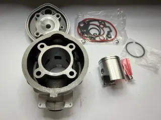 Cilindro 74cc plata AM5 AM6 2 segmentos