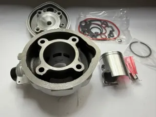 Cilindro 74cc plata AM5 AM6 2 segmentos