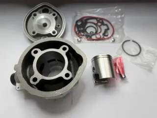 Cilindro 74cc plata AM5 AM6 2 segmentos