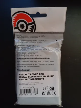 Fundas para cartas Pokémon Pikachu