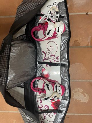 Tabla Snowboard con Botas y Funda