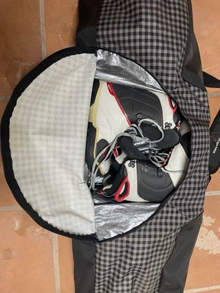 Tabla Snowboard con Botas y Funda